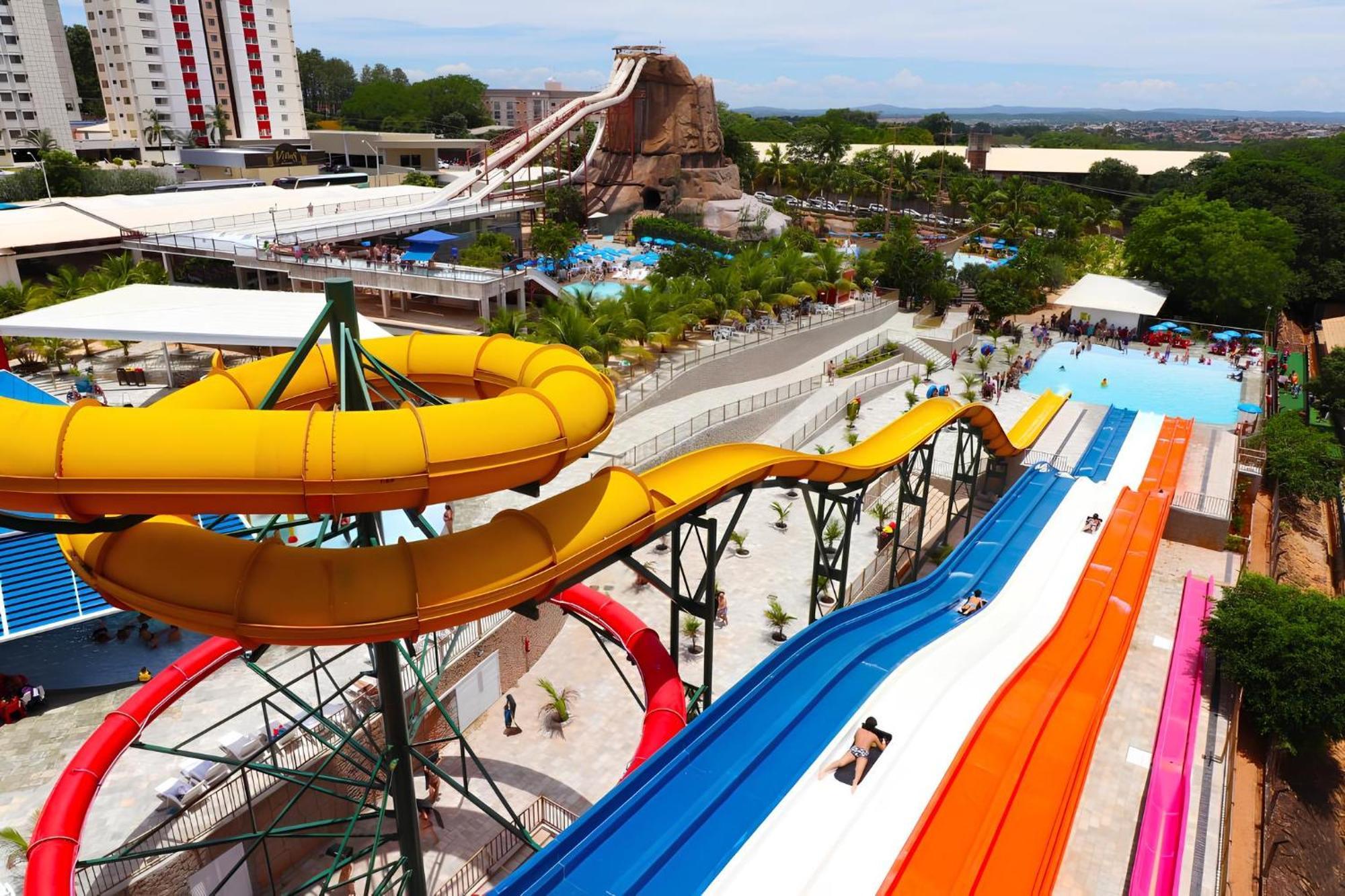 شقة Piazza Diroma Com Acesso Ao Acqua Park كلدس نوفاس المظهر الخارجي الصورة