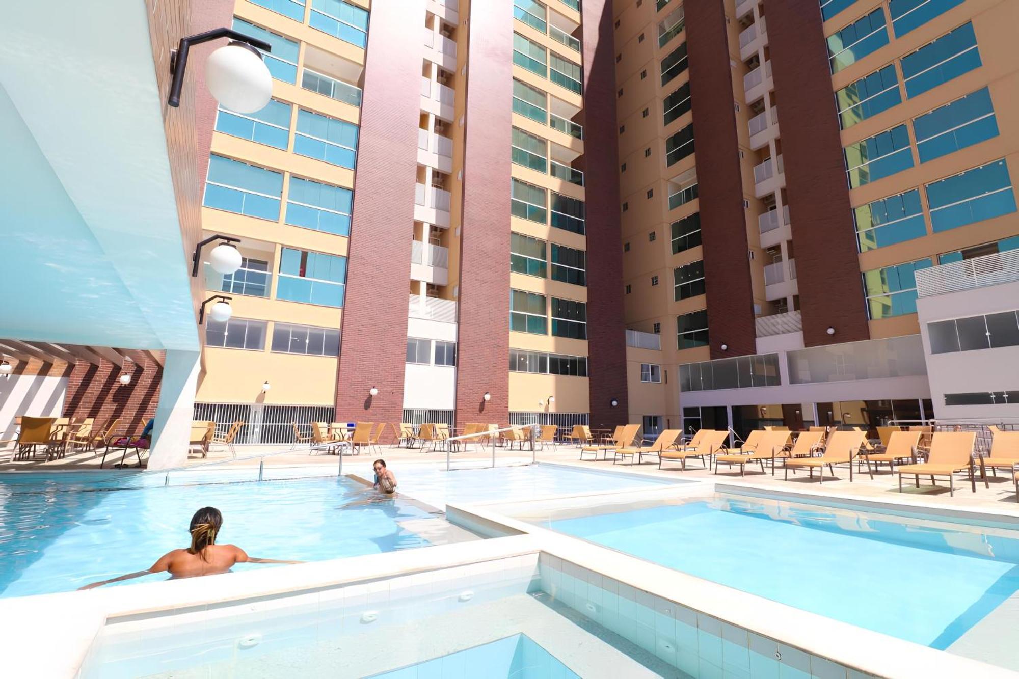 شقة Piazza Diroma Com Acesso Ao Acqua Park كلدس نوفاس المظهر الخارجي الصورة