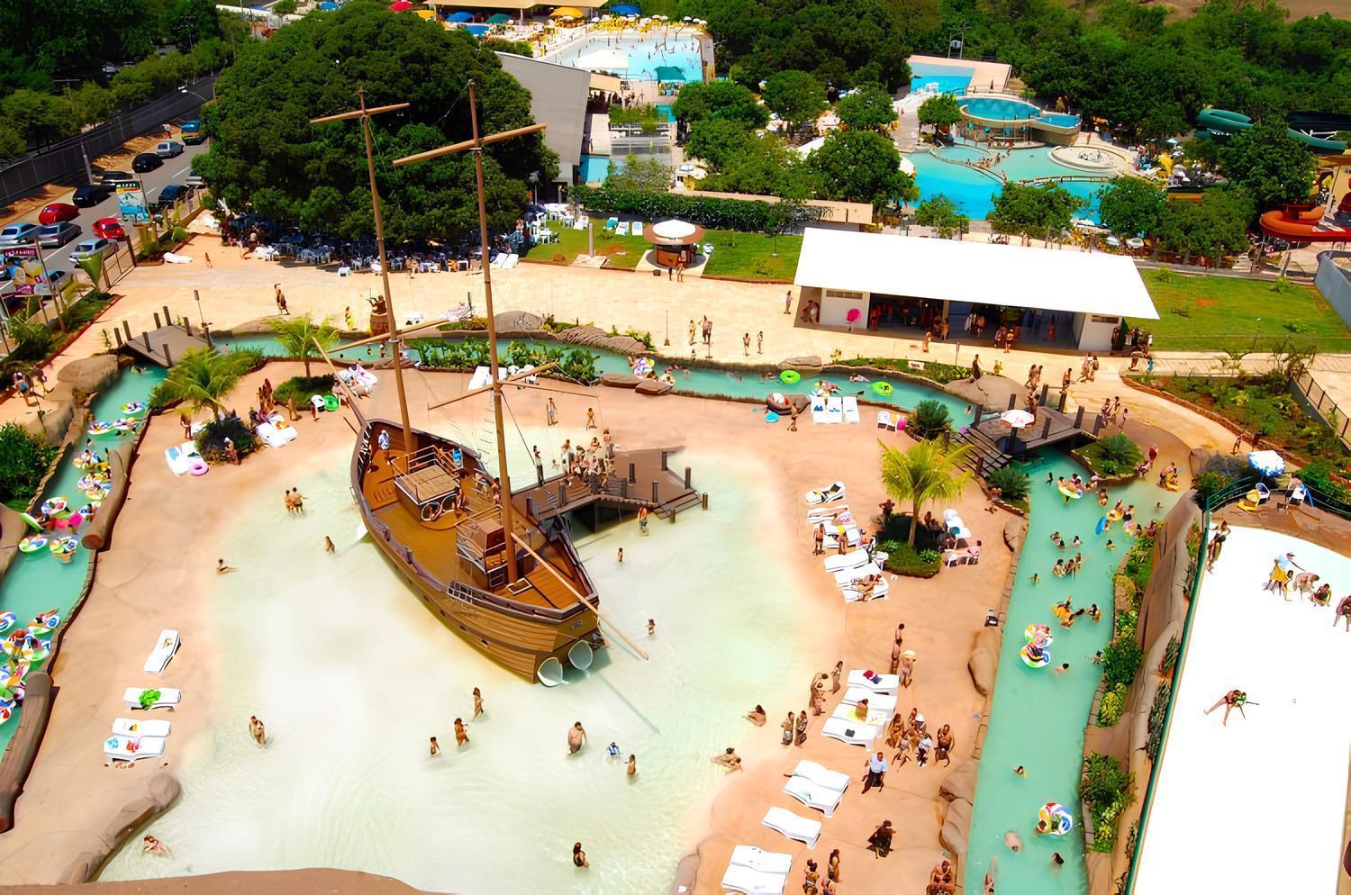 شقة Piazza Diroma Com Acesso Ao Acqua Park كلدس نوفاس المظهر الخارجي الصورة