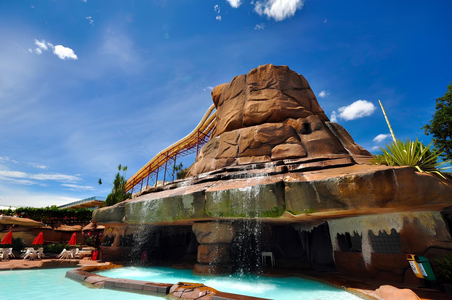شقة Piazza Diroma Com Acesso Ao Acqua Park كلدس نوفاس المظهر الخارجي الصورة